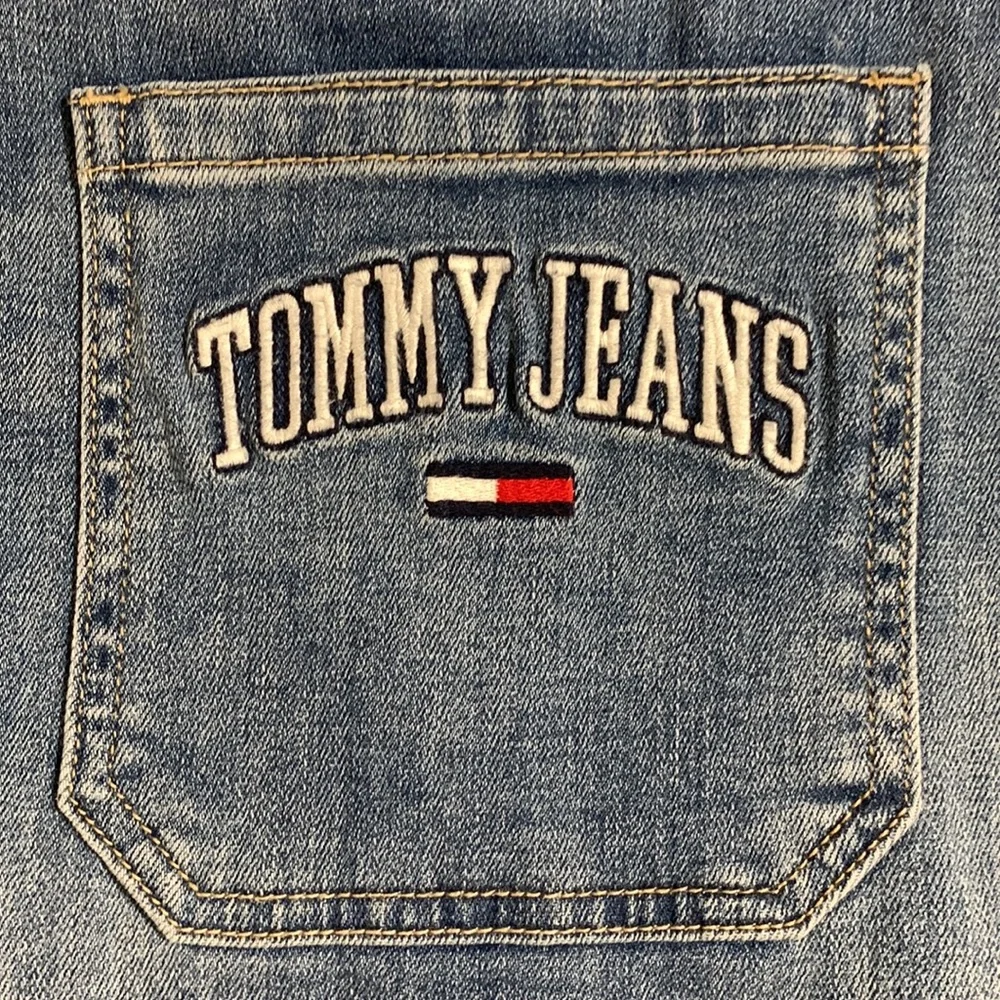 Tommy Hilfiger 'Long Beach' Women’s Denim Skirtall/Overall Dress-Size 29 NWT - Picture 3 of 11
